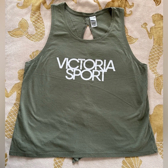 Victoria's Secret Tops - Victoria Sport Women's Sage Green Tank Top - Size L